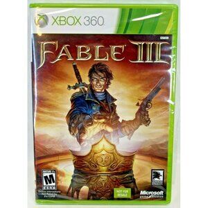 Fable III Xbox 360 Game NTSC Version Mature 17+ Microsoft Lionhead Studios NEW